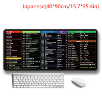 Противоскользящий коврик для клавиатуры, быстрая клавиатура, супер большая фотоклавиатура, клавиатура, ярлыки, большой коврик для мыши