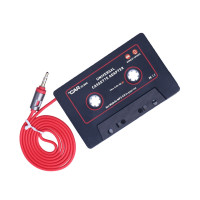 Автомобильный переходник для магнитолы, 3,5 мм разъем, кассета для MP3-плеера, конвертер для iPod для iPhone, Mp3, AUX, кабель, CD-плеер