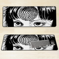 Коврик для мыши Junji ito, коврик для игрового ПК, компьютерный коврик для мыши, аниме игровые аксессуары, клавиатура, большой коврик для мыши, стол XxL, коврик для мыши