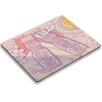 Небольшой недорогой розовый коврик для мыши с аниме, милый игровой коврик для мыши, не скользит, резиновые коврики для геймеров, коврик для ноутбука, настольного компьютера