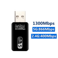 5g Гц USB Wi-Fi адаптер 5 ГГц Wi-Fi адаптер Wi-Fi Usb Wi-Fi Антенна Dongle AC сетевая карта Lan Ethernet беспроводной модуль 5G для ПК