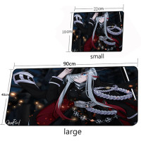 Игровой коврик для мыши, милый коврик для мыши с рисунком аниме, аксессуары для ПК, резиновый коврик для рабочего стола, протектор, коврики для клавиатуры Xxl