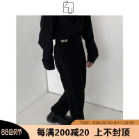 【之前145清倉介意勿拍】 腰頭質感金屬扣裝飾韓系休閒長褲