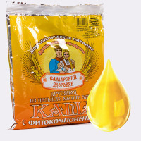 Каша "Самарский Здоровяк" №74 Пшенично-овсяная с шиповником, тыквой и каменным маслом, 250 г.