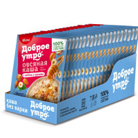 Каша овсяная быстрого приготовления Увелка с медом и орехами 20шт по 40г