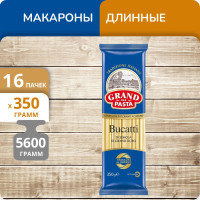 Упаковка 16 пачек Макароны Grand Di Pasta Bucatti 350г