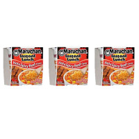 Лапша быстрого приготовления Maruchan Инстант Ланч острая говядина (3 шт. по 64 г), США