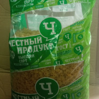 Макаронные изделия УЛИТКИ Честный продукт, высший сорт, группа В, 5 кг