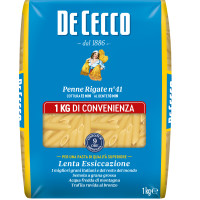Макаронные изделия из твердых сортов пшеницы ПЕННЕ РИГАТЕ №41, паста, макароны Италия 1кг.