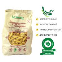 Трубочка марка "ДИЕТИКА" комплект 4 штуки (кукурузная мука) без глютена 300 гр, ПП питание, гипоаллергенный продукт, для детей и взрослых, диетический продукт.