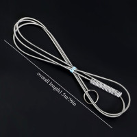 Шланг для очистки холодильника, шланг с воздушным насосом, спиральная щетка для чистки труб, дренажный шланг для мытья