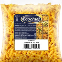 Ecochief Макаронные изделия Спираль №2, 900 г