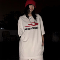 日春多元化 重磅純棉國潮基礎款T恤oversize街頭復古小眾情侶短袖