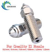 Сопло K1 для CREALITY K1, сопло 0,2/0,4/0,6/0,8/1,0 мм из закаленной стали и меди, высокотемпературный износостойкий 3D-принтер