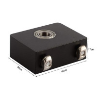 Модернизированное пластиковое крепление для 3D принтера с ходовым винтом по вертикальной оси для Creality CR-10/CR-10S Ender 3 Ender 3 V2 держатель подшипника с Z-образным стержнем