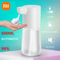 Автоматический Бесконтактный дозатор мыла Xiaomi Mijia, 600 мл, 2000 мАч, умный пенный диспенсер с матовым покрытием, инфракрасный датчик для мытья рук