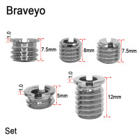 Универсальный винт-адаптер для камеры от 1/4 до 3/8 дюймов