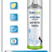Активная пена для чистки туалета с ароматом лимона NORDLAND, 500 мл