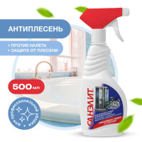 Чистящее средство для ванной и душевых кабин Санэлит антиплесень 500 мл, с ионами серебра, удаления известкового налета
