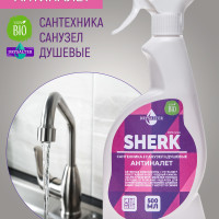 Антиналёт, чистящее средство для душевых и ванных комнат SHERK, 500 мл