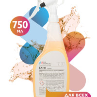 Универсальное средство для ванной комнаты 750мл, спрей, Италия BATH Профессиональная химия