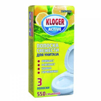 Kloger Освежитель  для унитаза, Лимонная Свежесть - 5 шт.