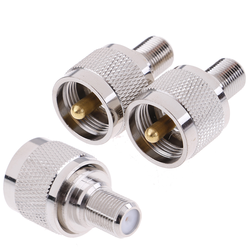 F Female To UHF Male Jack RF Connector Converter Adapter Dropshipping