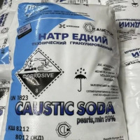 Сода каустическая гранулированная (натр едкий) 25кг / средство для прочистки труб, от засоров, от накипи