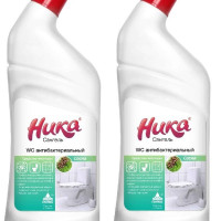 НИКА Набор 2 шт Средство чистящее "Ника-Сангель WC антибактериальный", 0,7 кг