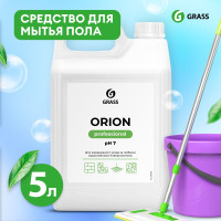 Средство для мытья пола GRASS Orion Professional 5 литров, универсальное, моющее средство для полов, паркета и ламината