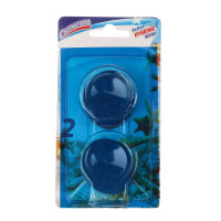 Таблетка для сливного бачка "Свежинка" море 2*40 грамм