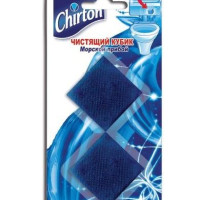 ЧИРТОН Чистящий кубик для унитаза 2х50 гр морской прибой