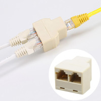 Разветвитель RJ45, 1-2 выхода, Cat6/5/5e, 1/2 шт.