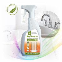 Чистящее средство для очистки и придания блеска хрома,кафеля,унитазов .душевых кабин и ванн Biolistov