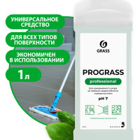 GRASS/ Универсальное моющее средство Prograss, низкопенное, для всех типов поверхности, 1000 мл.