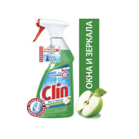 Средство для мытья окон и стекол Clin Яблоко, 500мл