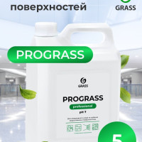 GRASS/ Универсальное моющее средство Grass Prograss, средство для мытья полов, нейтральное, 5 кг