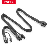 RGeek PCI-E 8pin к Dual 8(6 2)Pin для Corsair RM1000 RM850 RM650 RM550 RM450