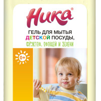 Средство для мытья детской посуды овощей фруктов НИКА "С первых дней жизни", 1кг