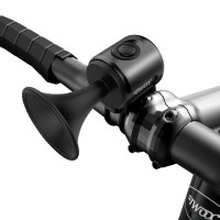 TWOOC велосипедный электронный Рог громкий Предупреждение CR2032 батарея 120 дБ IPX4 Водонепроницаемый подходит для шоссейного и горного велосипеда