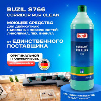 Профессиональное моющее средство для мытья пола после ремонта Buzil S766 Corridor Pur Clean, after build концентрат, чистящее средство для мытья паркета, линолеума, плитки бузиль