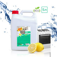 Гель для удаления стойких и пригоревших жиров Mister Dez Eco-Cleaning - Антижир "Лимон", 5л