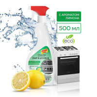 Средство для чистки плит, духовок, грилей и микроволновок Mister Dez Eco-Cleaning "Лимон", 500мл