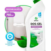 Дезинфицирующий чистящий гель Grass DOS GEL для туалета и ванной, 750 мл.