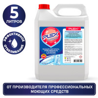 Чистящее и отбеливающее для санузлов и сантехники средство 5л PLEX