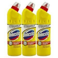 DOMESTOS лимонная свежесть 1.5 литрах 3шт.