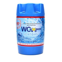 WCworker Средство для бачка унитаза гигиеническое Сапфир 135г