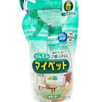 KAO Чистящее средство универсальное для всех типов помещений и поверхностей из Японии в мягкой упаковке, с антибактериальным действием, с ароматом свежей зелени, Easy My Pet, 350 мл.