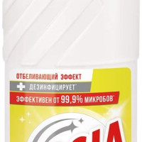 Средство чистящее Dosia гель с дезинфицирующим и отбеливающим эффектом Лимон 750мл х 3шт