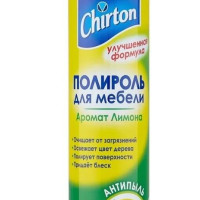 Chirton Полироль-антипыль для мебели Лимон, 300 мл/